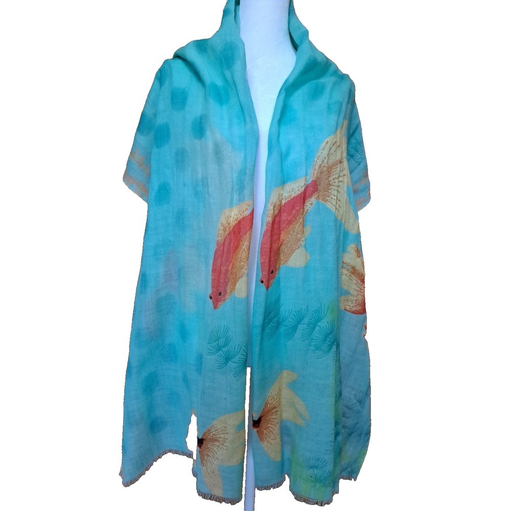 Tiara Accessory 100 %‎ Wool Scarf Wrap Shawl 74 X 28 Inches